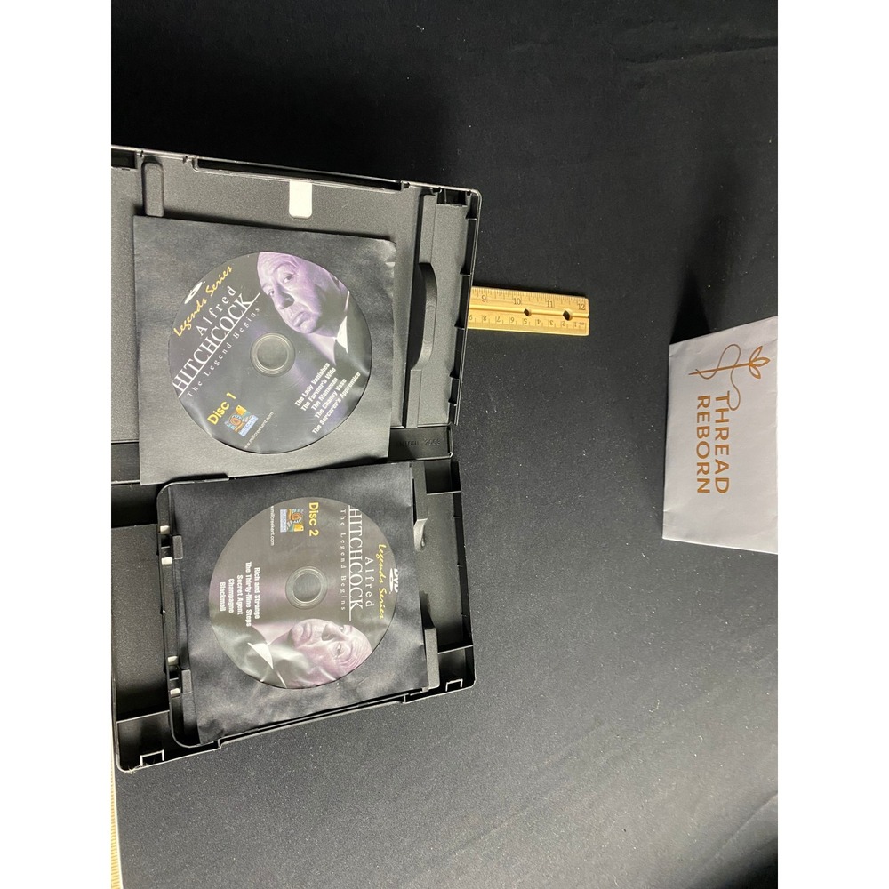 Legends Series Alfred Hitchcock The Legend Begins DVD Discs 1 & 2